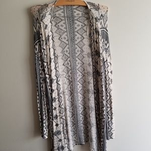 H&M tribal cardigan